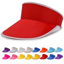 advertising cap summer visor cap blank printable logo travel agency group sun hat factory direct deliver