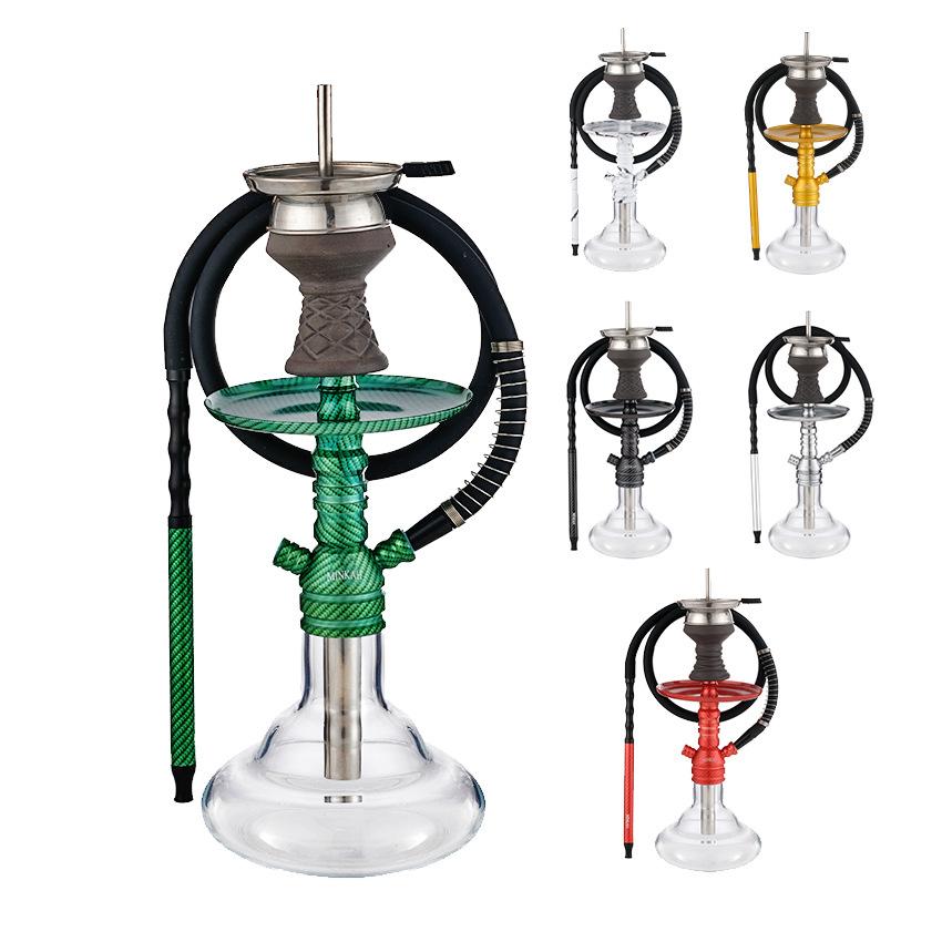 cross-border e-commerce arab hookah aluminum alloy set shishahookah hookah pipe pot factory wholesale