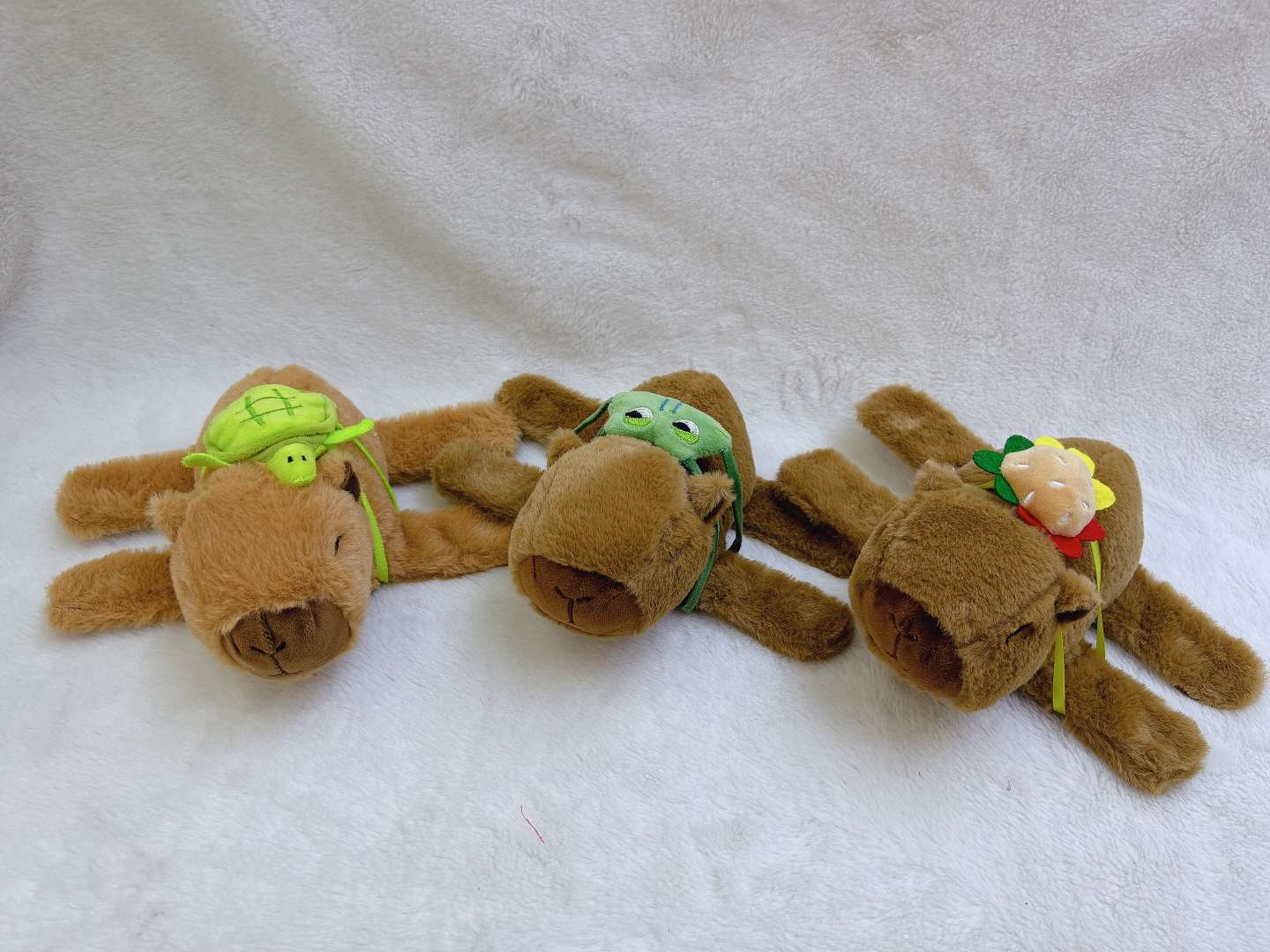 拍拍圈毛绒玩具公仔 兔子娃娃玩偶 软体抱枕 玩具公仔 逼真可爱 适合儿童礼物卡皮巴拉详情图3