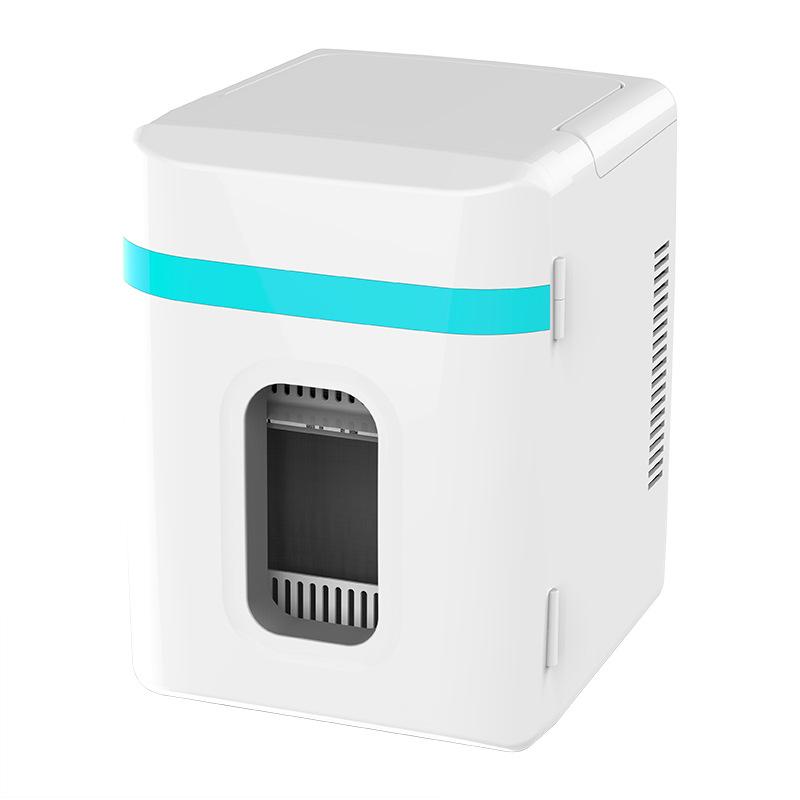 10L Liter for Home and Car Car Refrigerator Mini Mini Refrigerator Dormitory Mini Box Medicine Cosmetics Freezer