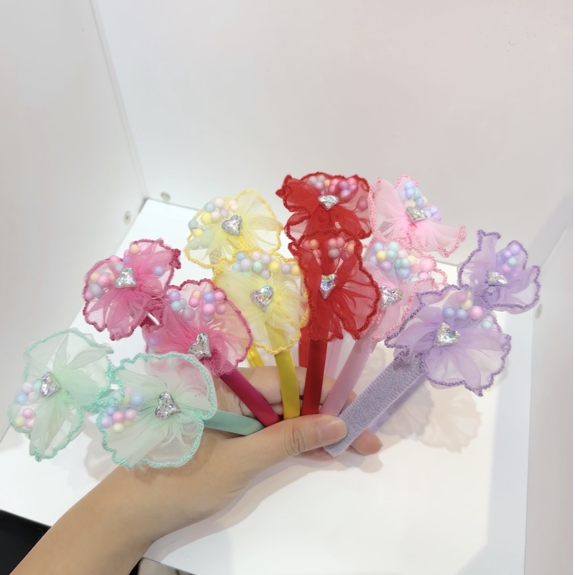 春夏糖果色女士发箍 头饰发饰精美头箍 儿童发箍潮流 高级感饰品发箍女款
