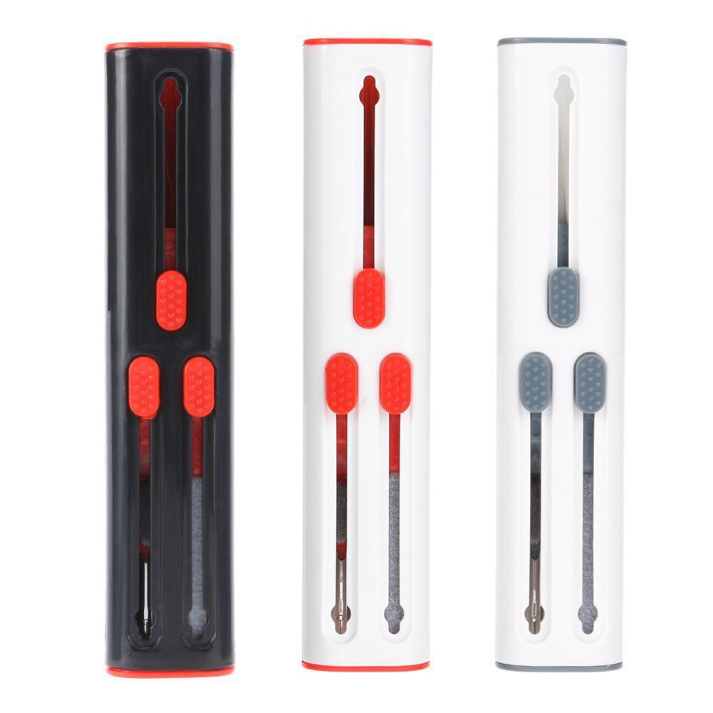 cross-border headset cleaning brush earbuds clean pen keyboard cleaning tool bluetooth headset cleaning brush