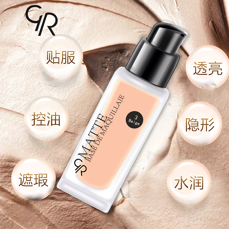 Multi-color matte foundation. details Picture