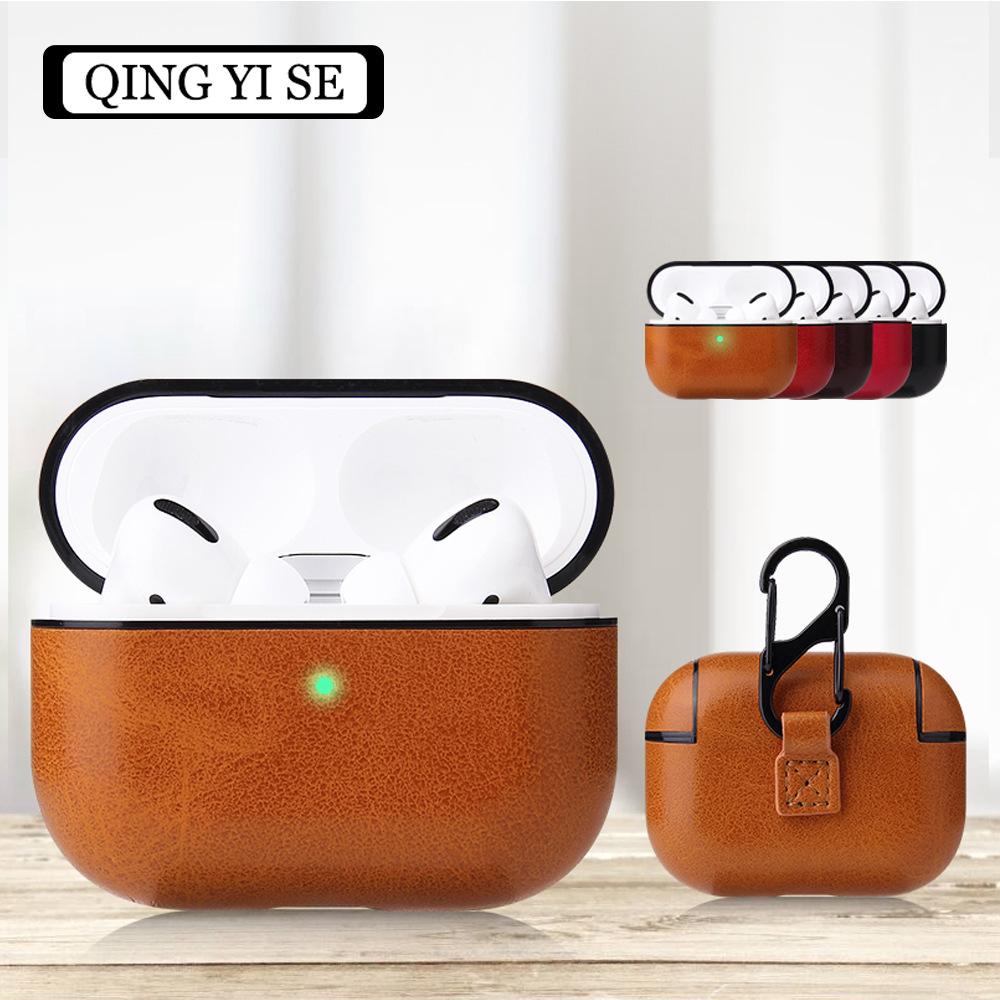 protective shell airpods pro protective cover bluetooth headset protective cover for apple earbuds case