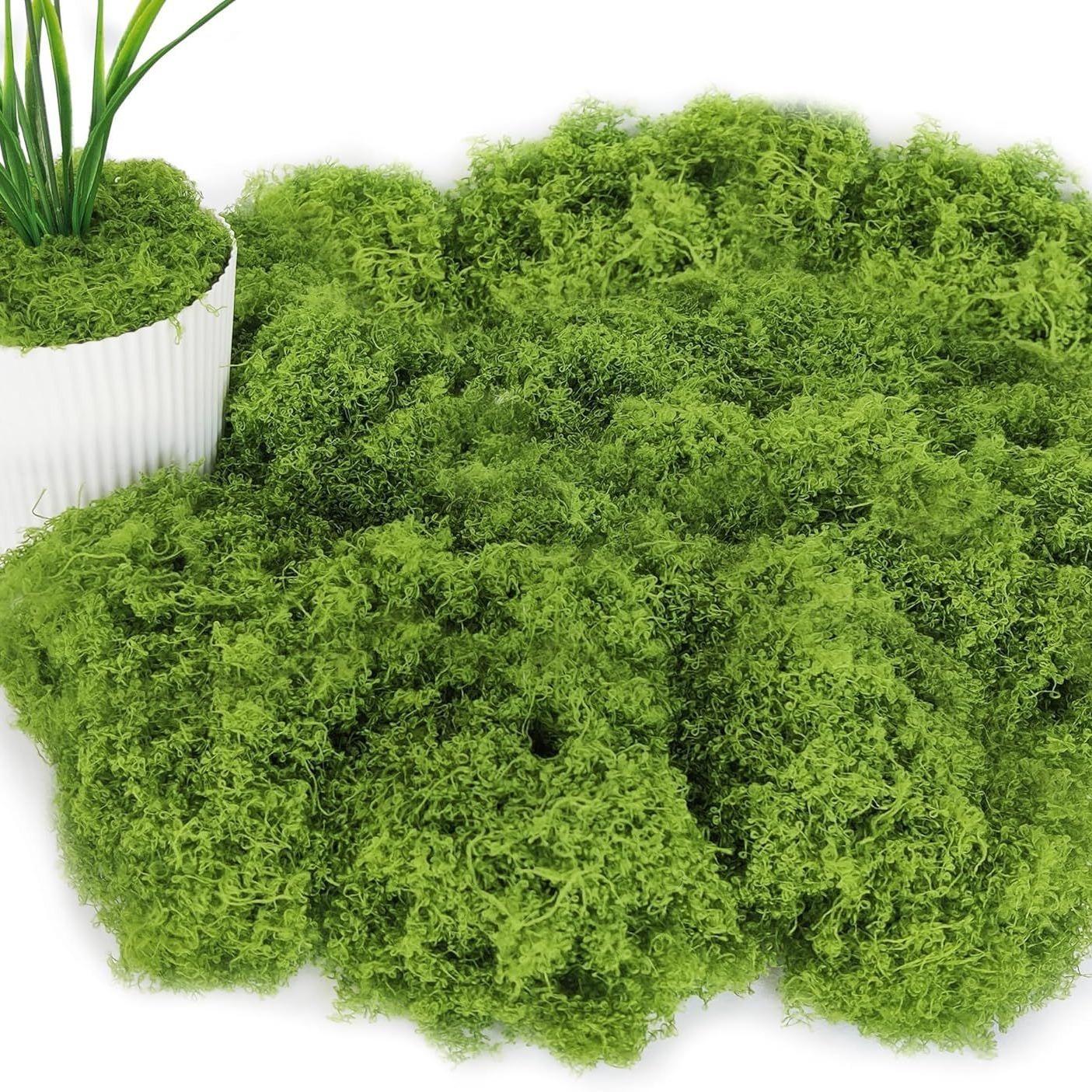 artificial silk moss lawn artificial artificial moss artificial wool moss landscape layout lawn bonsai pavement