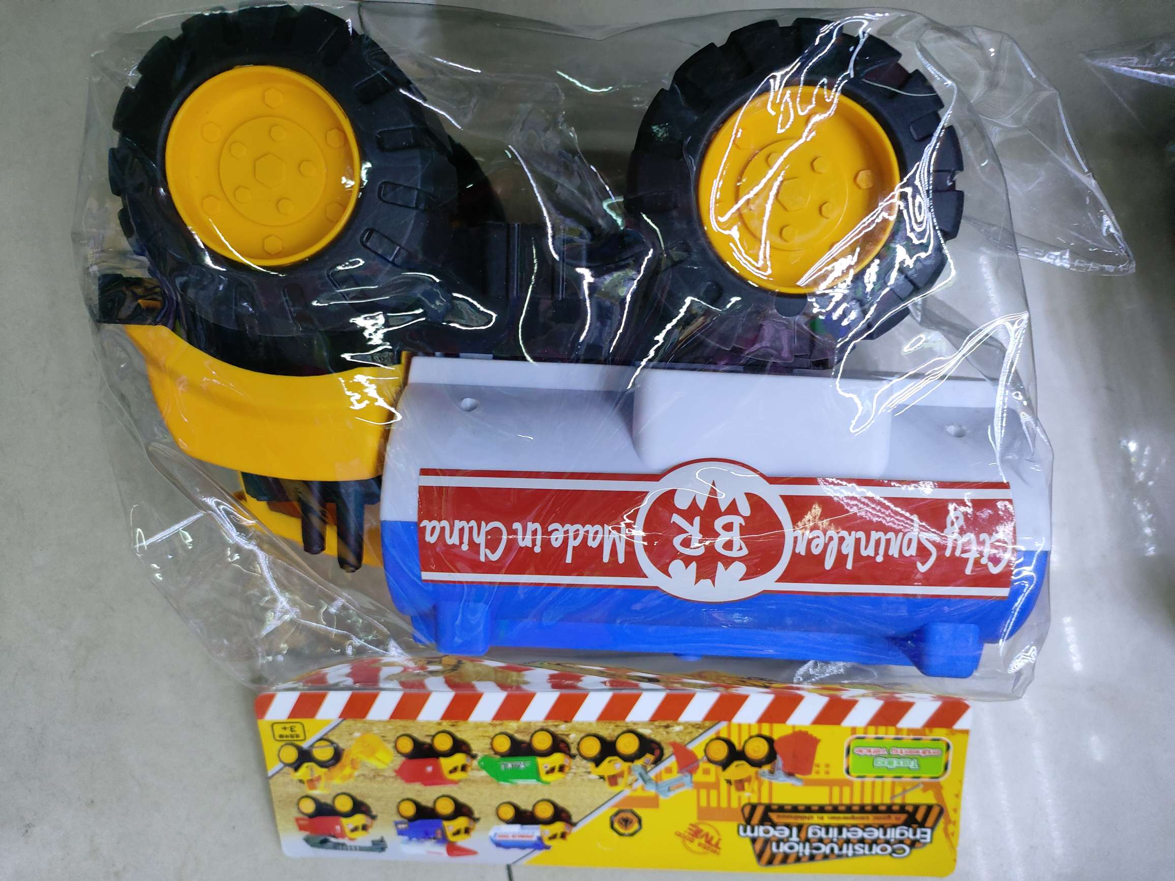 新款挖机/罐车/垃圾车/运输车，卡头袋包装，清装不混装。7.5元/个，54个/箱。汽车模型模型新款热销儿童玩具详情图5