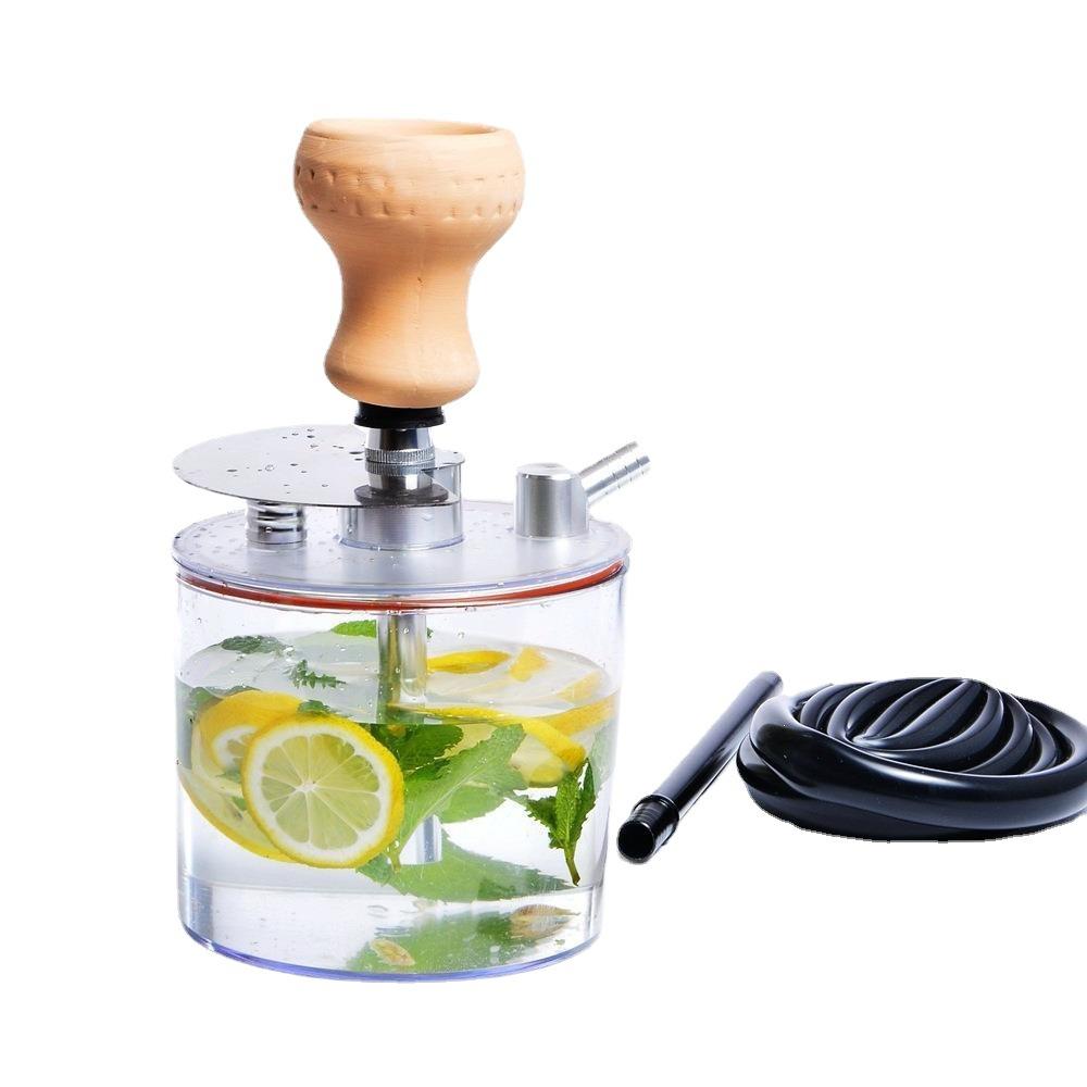 acrylic plastic hookah set arab hookah factory cross-border tobacco pot amazon hookah shisha