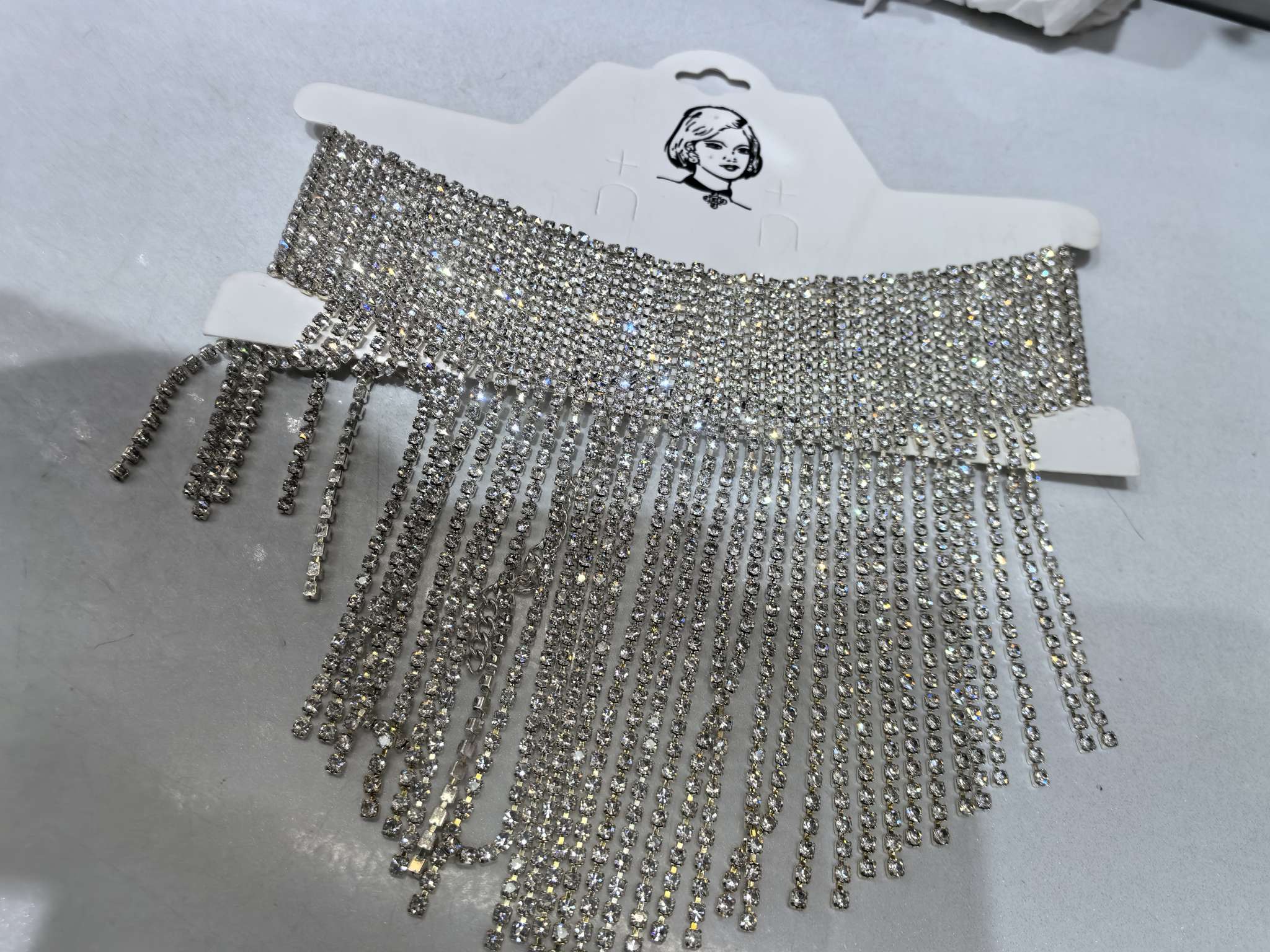 淡水珠饰品树脂珠手镯女不规则名媛款 水晶锆石套链项链 珠宝首饰定制 高档饰品精致典雅