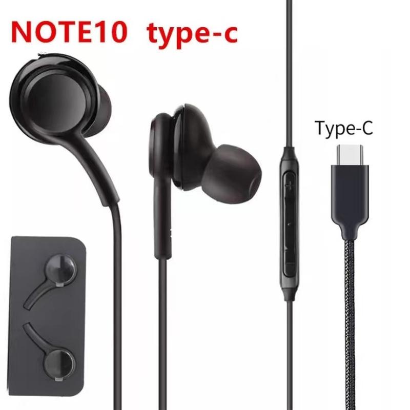 applicable to samsung phone in-ear type-c decoding digital earphone drive-by-wire note10 extra bass earbuds calls