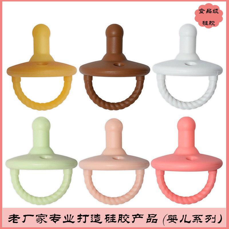 silicone baby pacifier toddler sleeping pacifier baby chewing toy nipple lfgb material