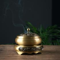 Brass Incense Burner Household Incense Coil Burner Indoor Multi-Purpose Alloy Incense Burner Incense Burner Hotel Incense Burner and Joss Stick Incense Burner Wholesale