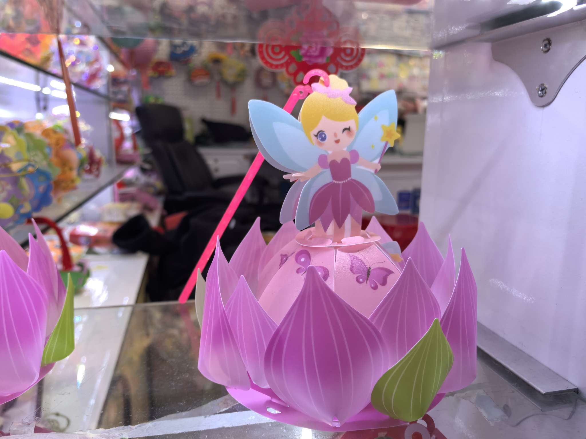 儿童玩具灯笼摆件荷花花开富贵灯笼兔子花仙子小龙儿灯笼详情2