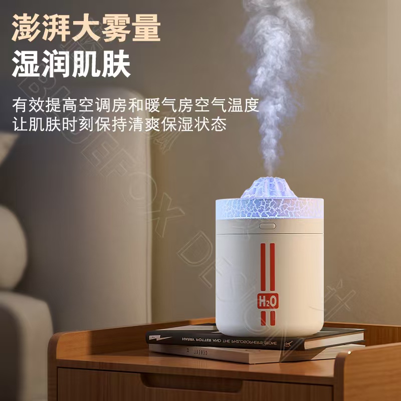 新款加湿器七彩灯光产品图