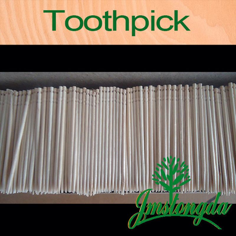 Factory Direct Sales Disposable White Birch Wood Products Toothpick Independent Packaging Food Tag