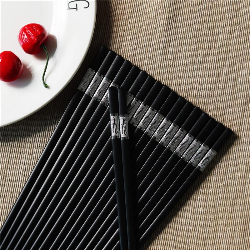 [factory direct chopsticks] non-slip household alloy chopsticks high temperature resistant chopsticks hotel chopsticks factory wholesale Specification drawing