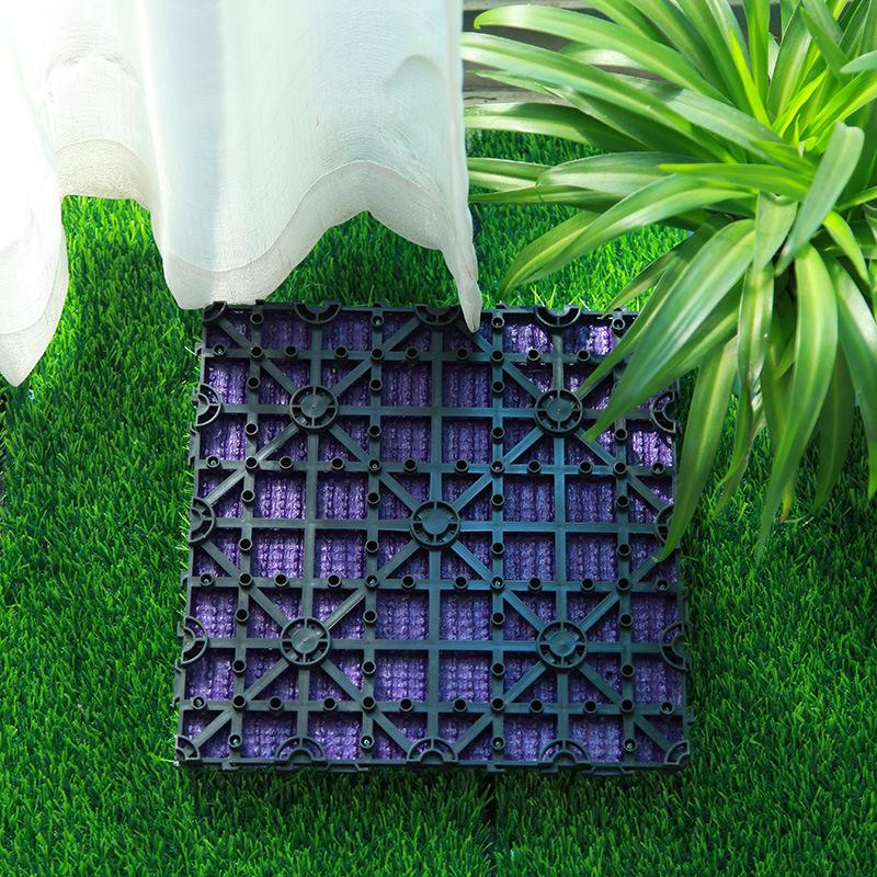 new lawn floor splicing floor outdoor balcony indoor courtyard terrace antiseptic wood solid wood floor