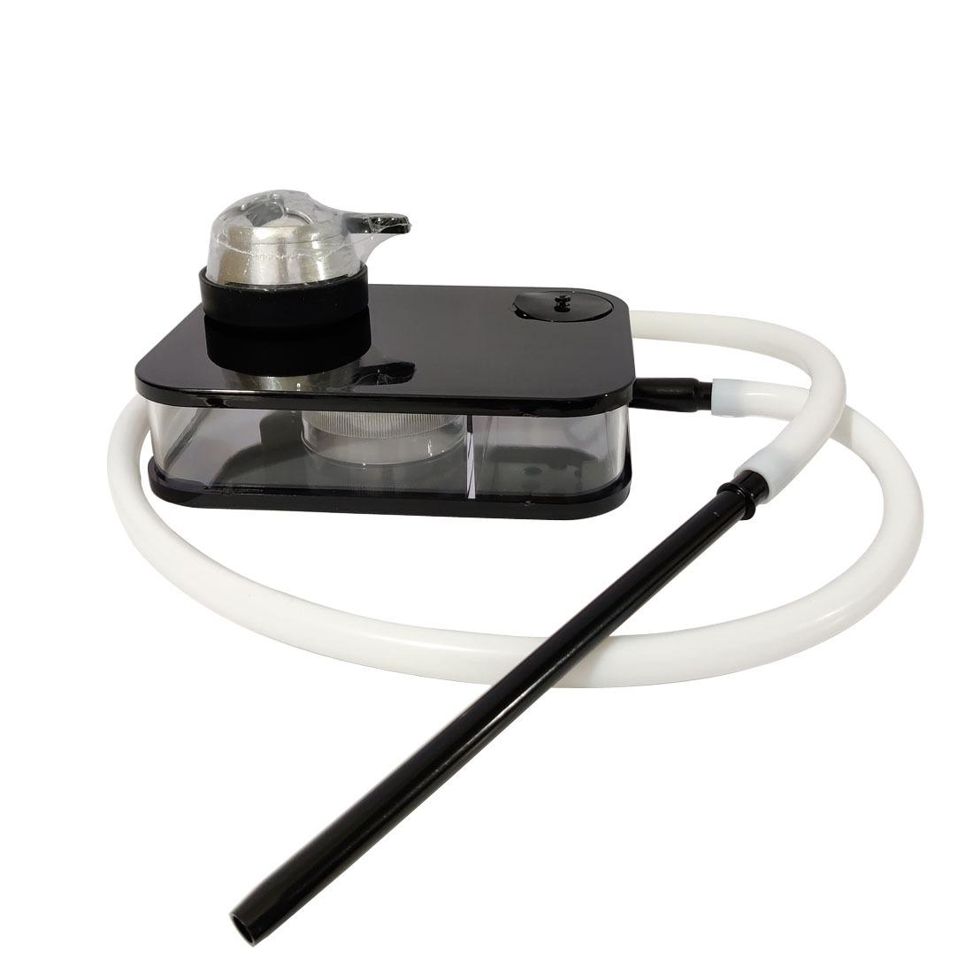 Hookah Accessories Arabic Hookah with Led Light Square Box Acrylic Book Hookah Set Shisha Hookah