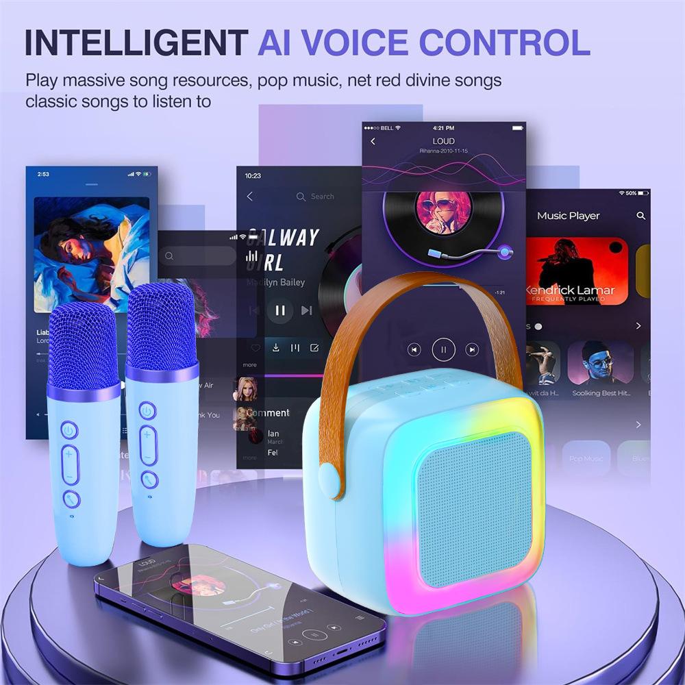 sy13 bluetooth speaker gadget for singing songs small audio home ktv wireless microphone mouthpiece portable portable speaker full figure
