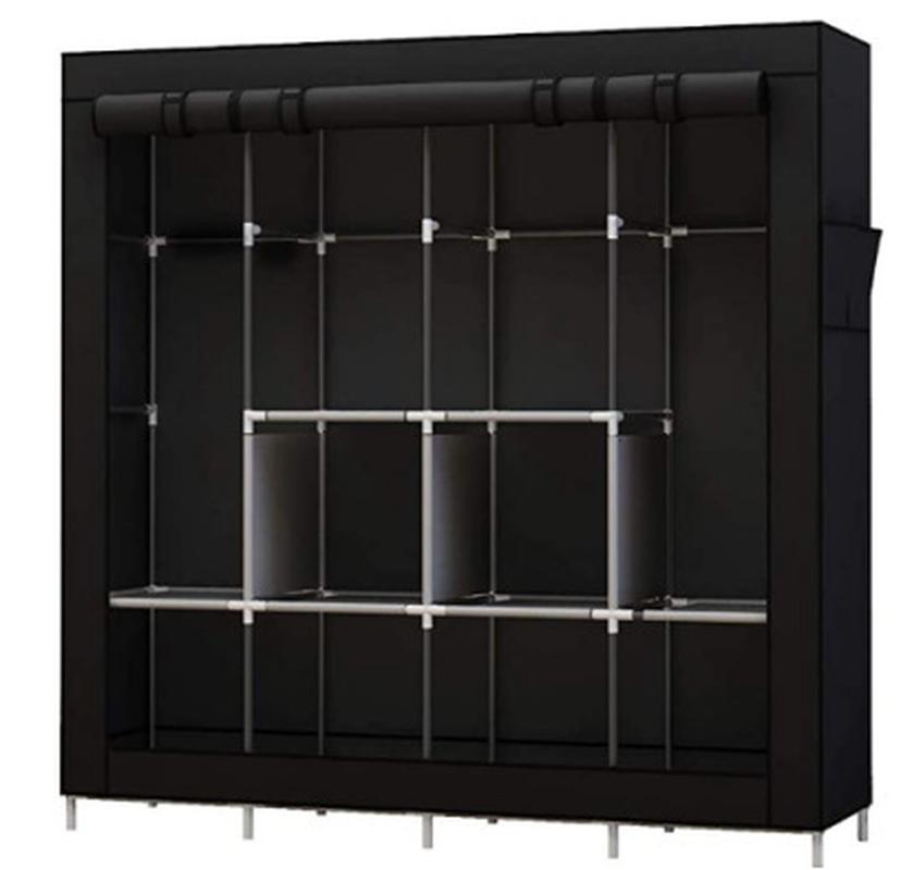 [foreign trade exclusive] factory wholesale simple assembly wardrobe wardrobe export open wardrobe small apartment furniture