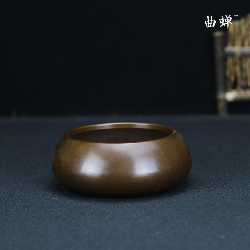 qu chan copper incense burner furniture indoor bedroom artwork decoration metal incense burner incense burner for buddha worship crafts
