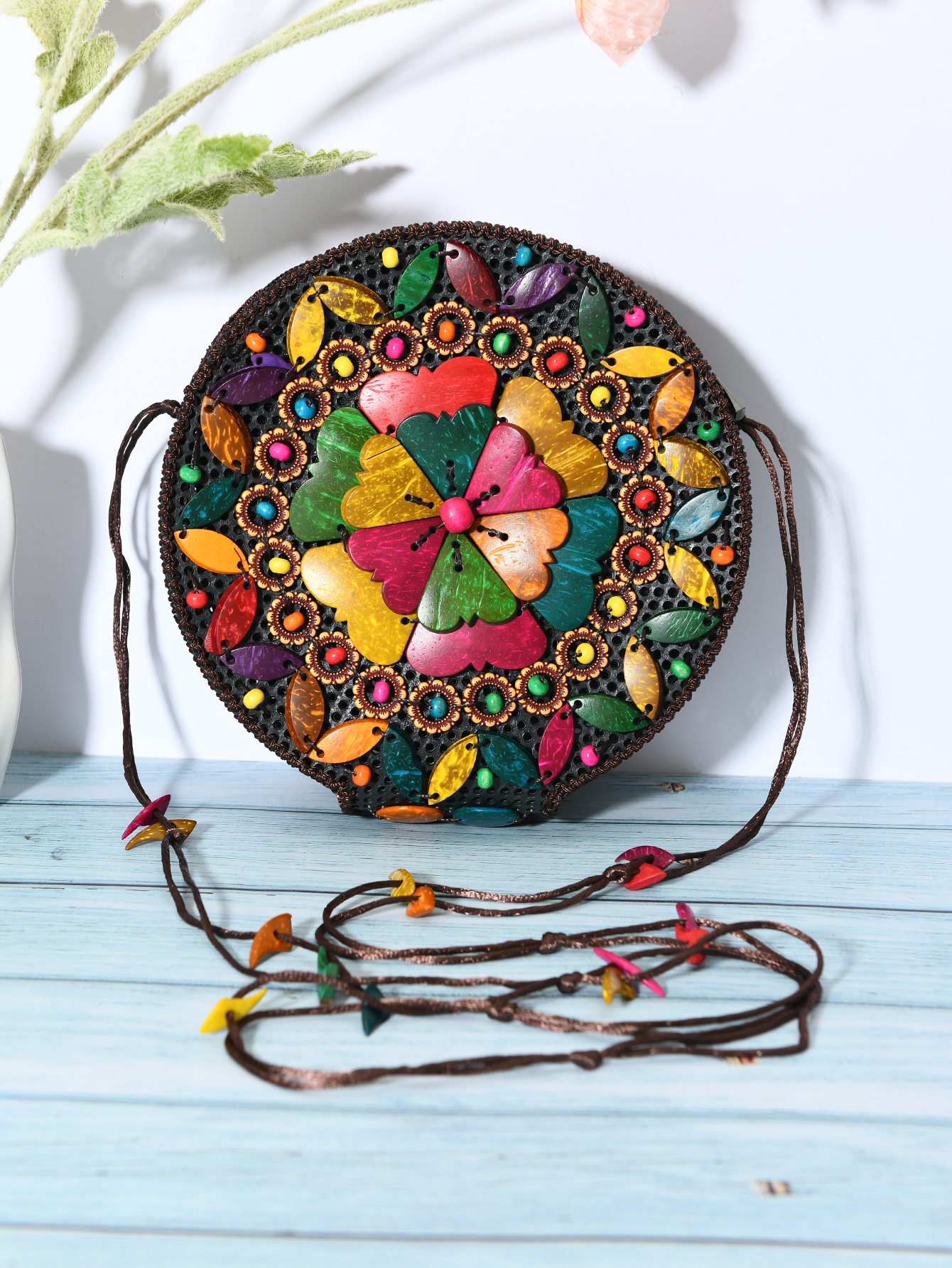 小众ins风设计拼色包包女2025新款潮流休闲时尚斜挎包详情1