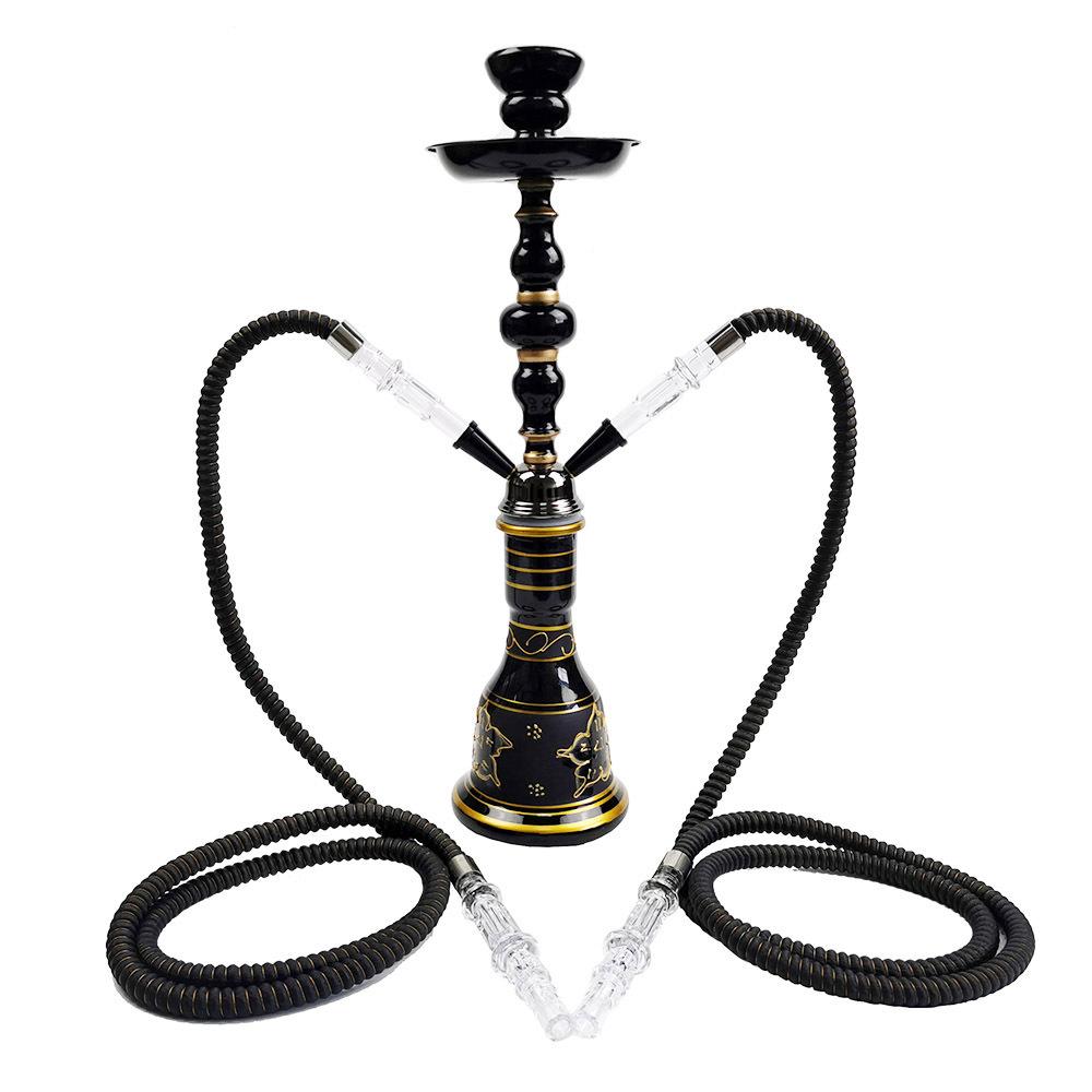double hookah bar arab hookah full set hookah accessories cross-border pipe smoking set smoking gun