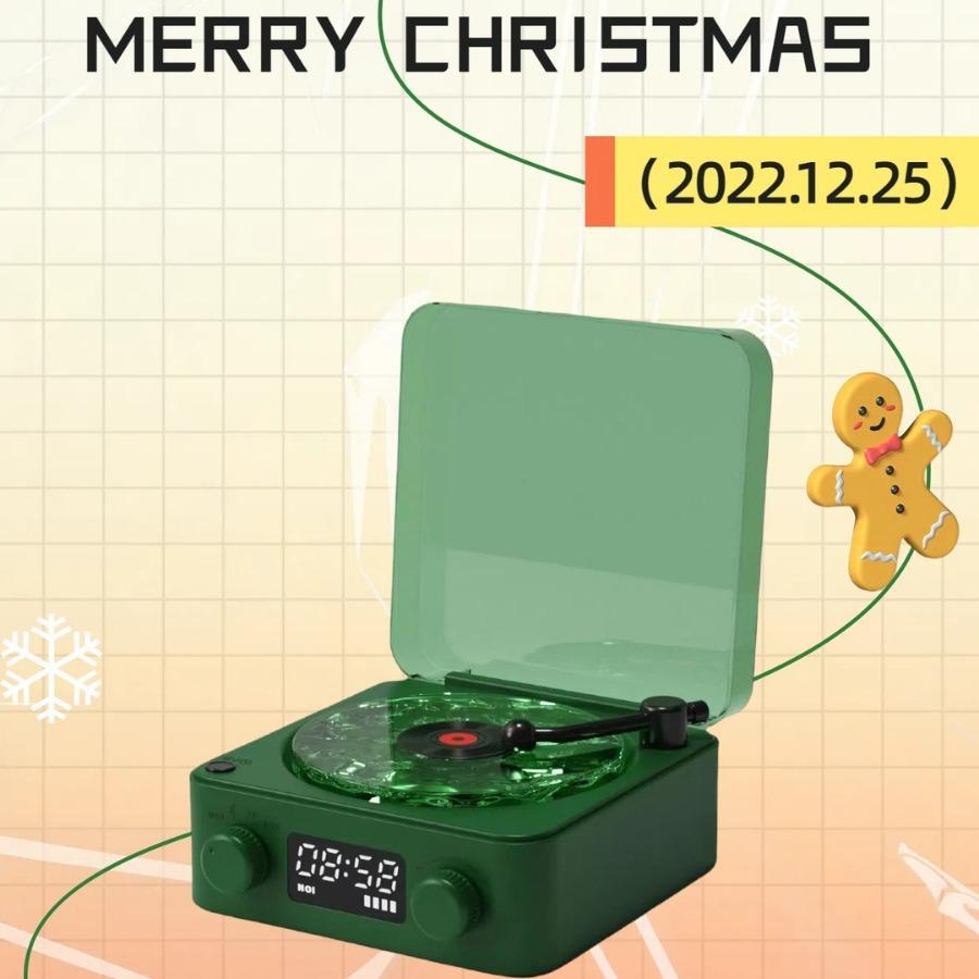 listening sea retro cd player music white noise bluetooth speaker player audio cd portable birthday gift