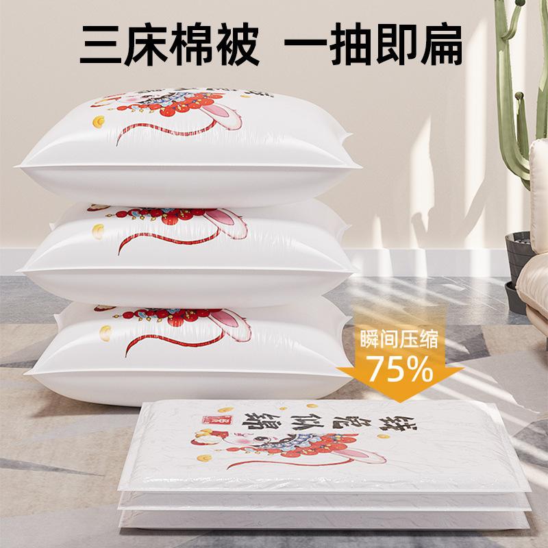 thick vacuum compression bag buggy bag quilt clothing extra large down jacket storage fantastic quilt season changing vacuum bag Application Scenario