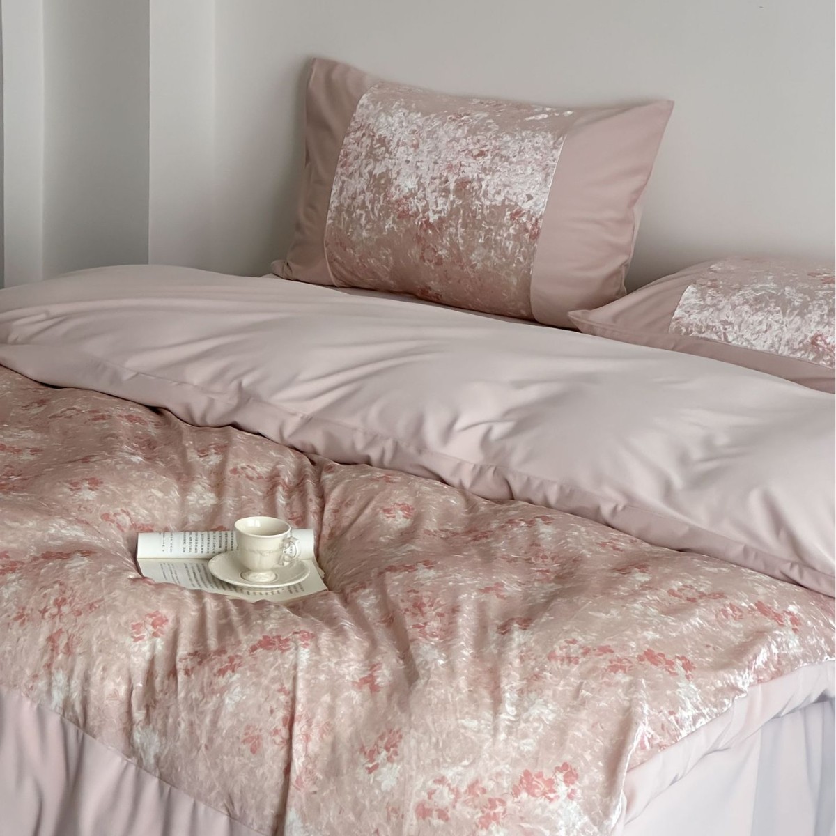 名媛丝绒四件套秋冬