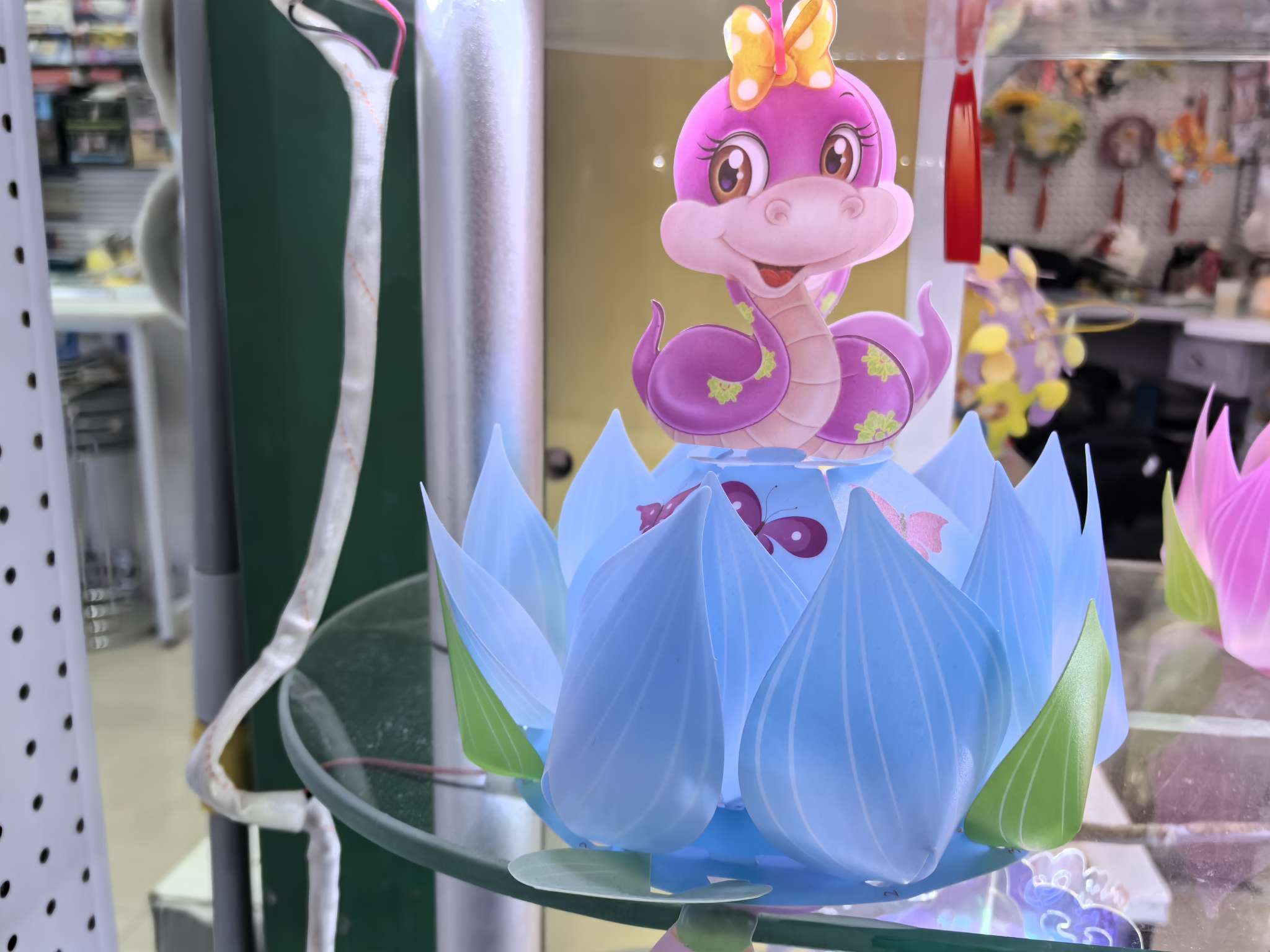 儿童玩具灯笼摆件荷花花开富贵灯笼兔子花仙子小龙儿灯笼详情4