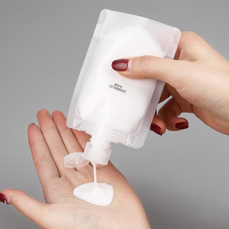 Travel Packing Bags Cosmetics Lotion Shower Gel Shampoo Travel Portable Small Facial Cleanser Disposable Storage Bottle