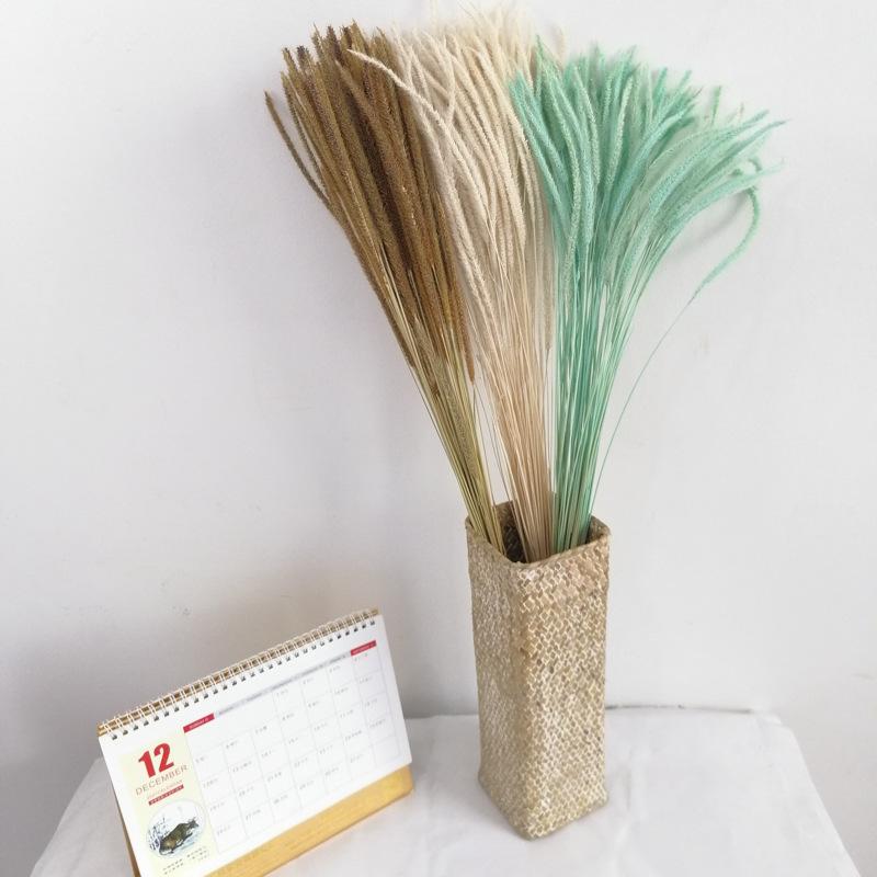 dried flower kirin grass factory wholesale natural fork flower basket decoration