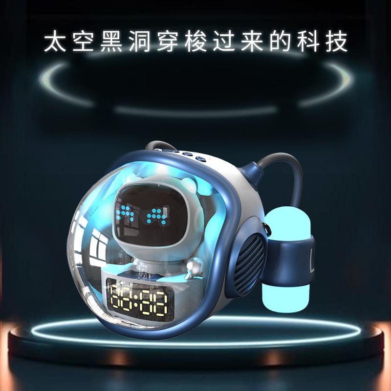 cross-border spaceship astronaut smart bluetooth speaker mini home small speaker wireless stereo creative gift details Picture