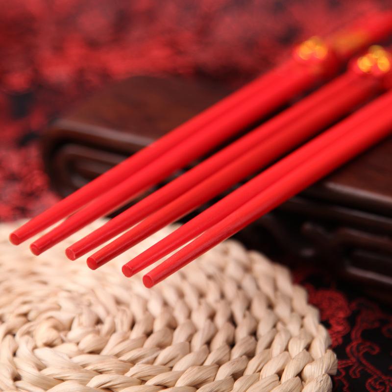wedding festive hi dragon and phoenix chopsticks wedding supplies bamboo chopsticks wedding and wedding celebration supplies new couple hi dragon and phoenix chopsticks Application Scenario