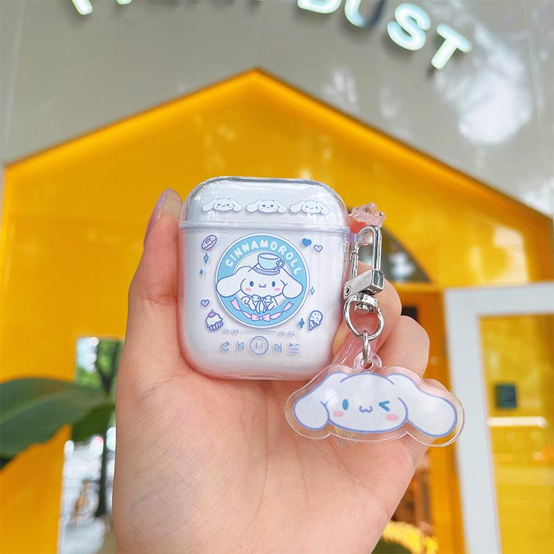 cute cinnamoroll babycinnamoroll airpods1/2 generation for apple earbuds case i12 wireless bluetooth headset three generation pro shell