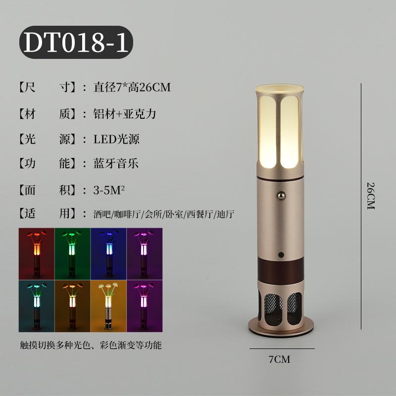 RGB Colorful + Aromatherapy + Bluetooth Speaker mp Multifunctional Bedroom Table mp Atmosphere Bedside mp Item Picture