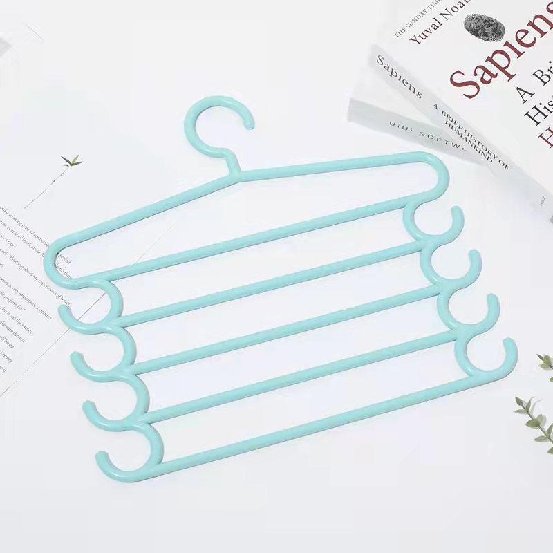 pant rack wardrobe built-in home creative home multi-layer storage pants rack pant rack wardrobe multi-functional five-layer towel rod clothes drying