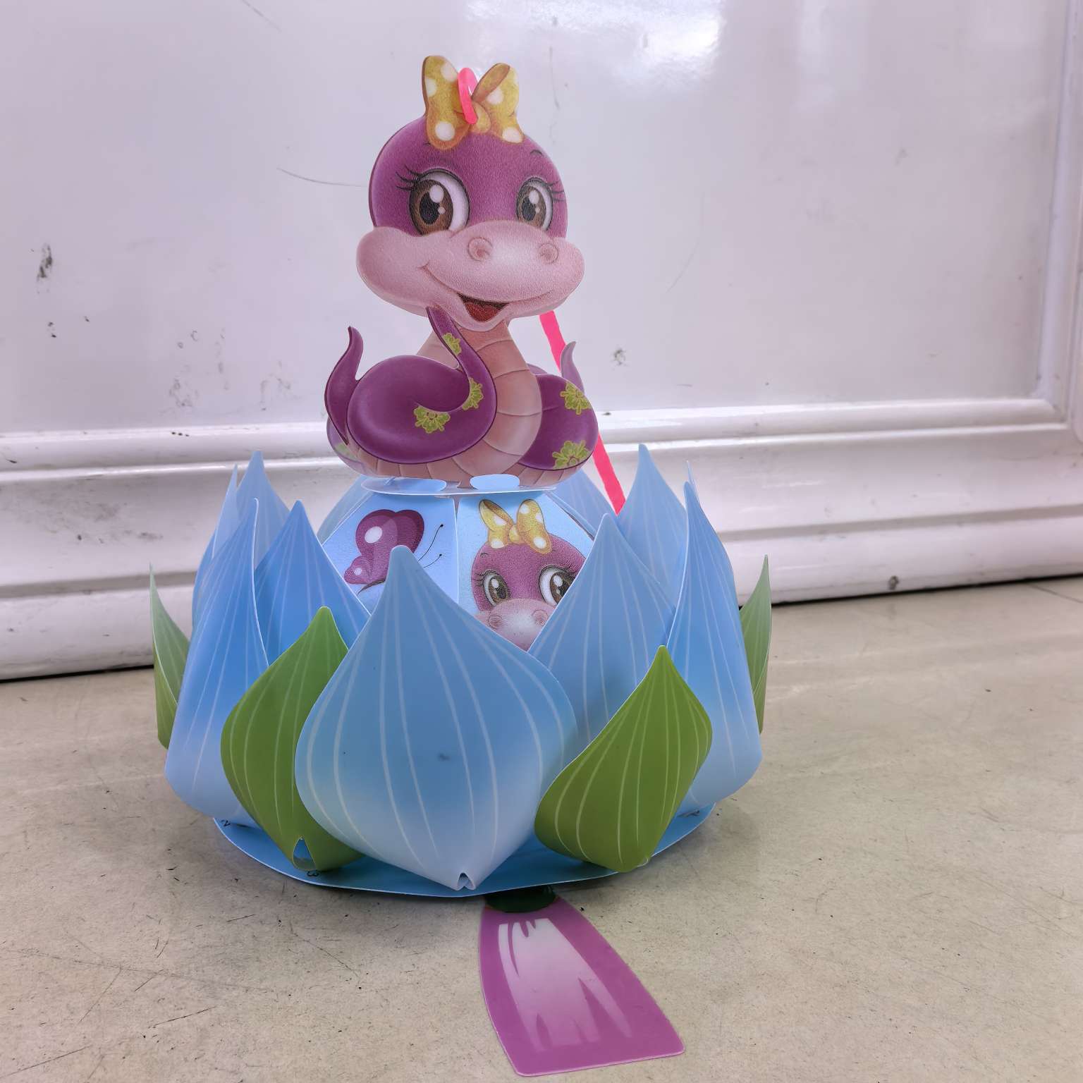 儿童玩具灯笼摆件荷花花开富贵灯笼兔子花仙子小龙儿灯笼详情7