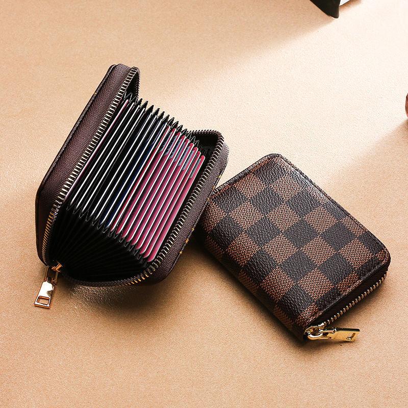 organ card holder multi-card holder large capacity certificate driving license small card holder men and women multifunctional casual coin purse