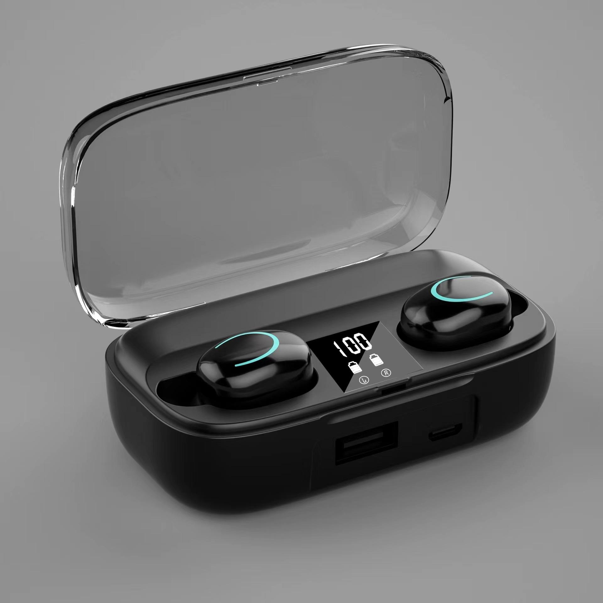 X10 Bluetooth Headset Private Model 5.2 Digital Display with Mobile Power Invisible Mini Earbuds Button M10 Wireless Headset