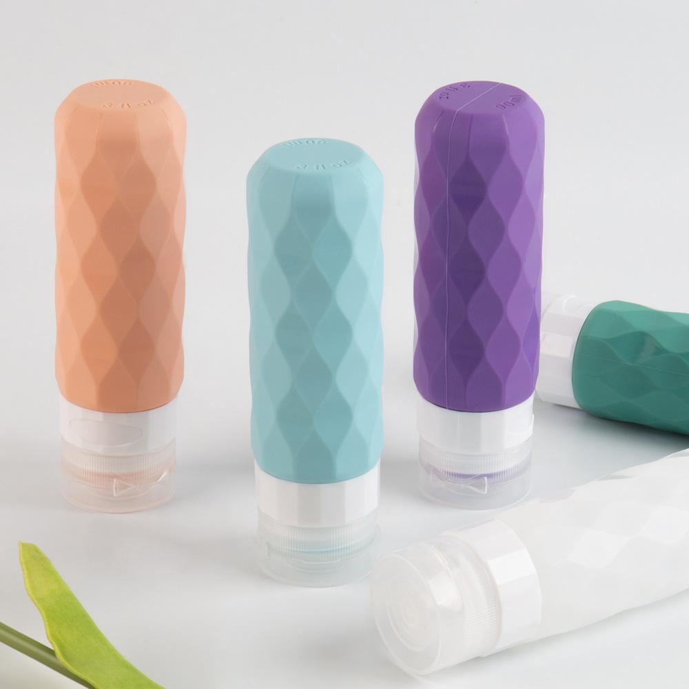 travel storage bottle makeup shampoo shower gel silicone empty bottle squeeze liquid fire extinguisher bottles factory direct deliver