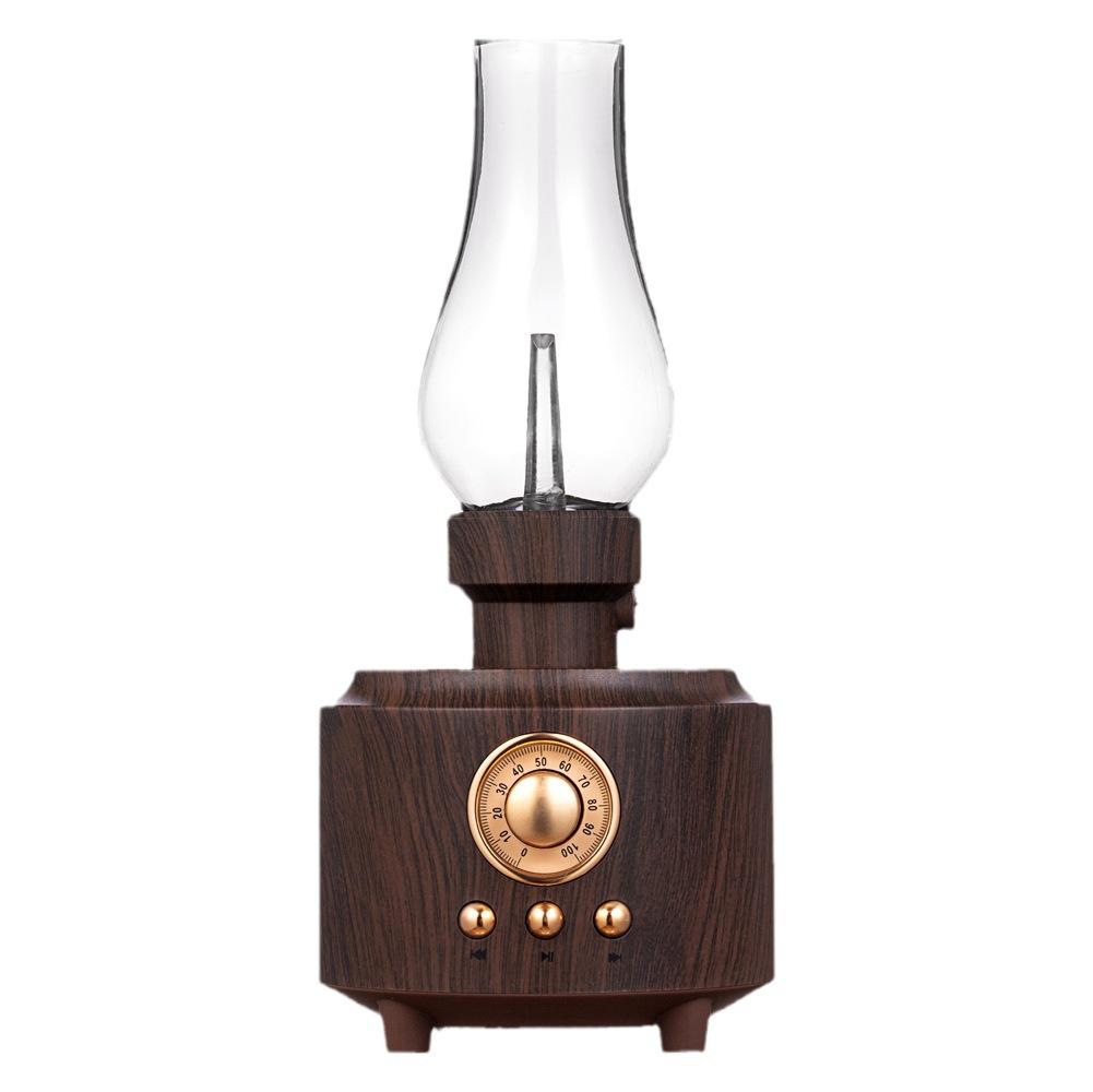 2023 new kerosene lamp bluetooth speaker fm wireless card outdoor campsite retro audio cross-border foreign trade Item Picture