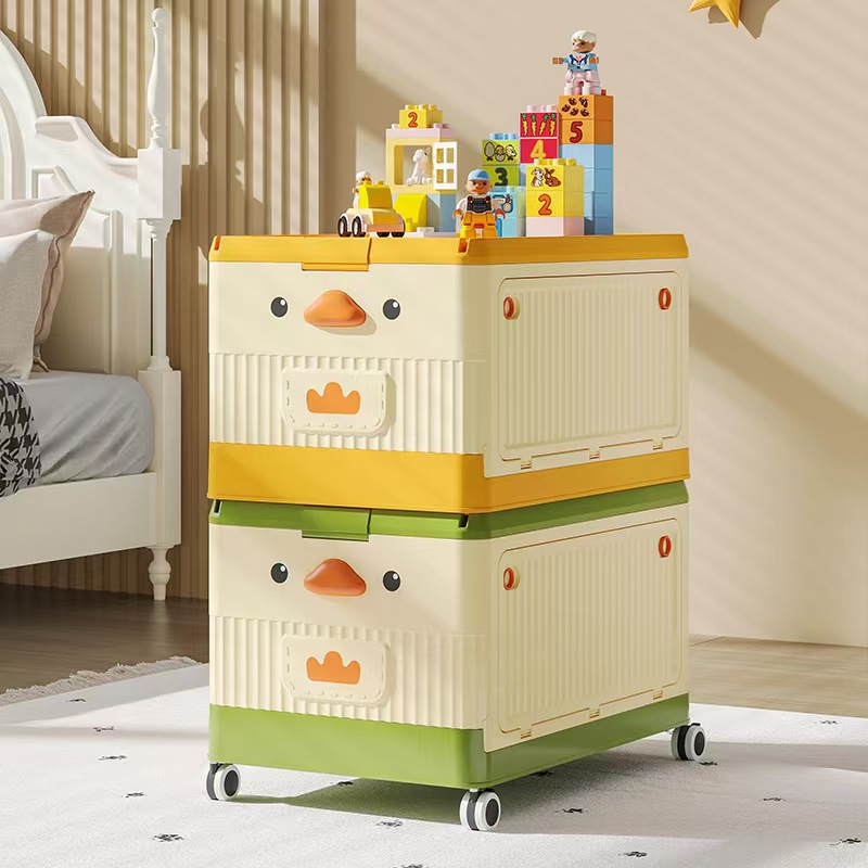 D47-7236 Large building block toy storage box, children's assembly, zero children's parts classification, whole storage box, trolley case details Picture