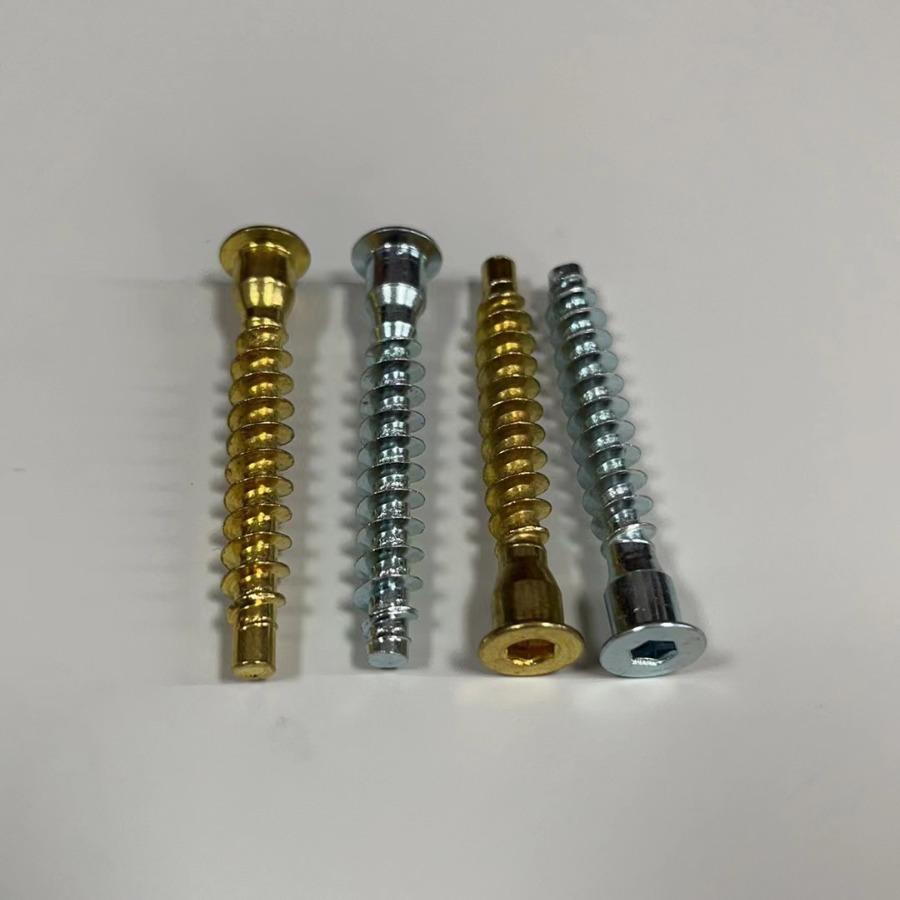 7x50mm countersunk head hexagon socket self-tapping mountain wire straight repair screw wooden tooth cabinet screw furniture screw screw