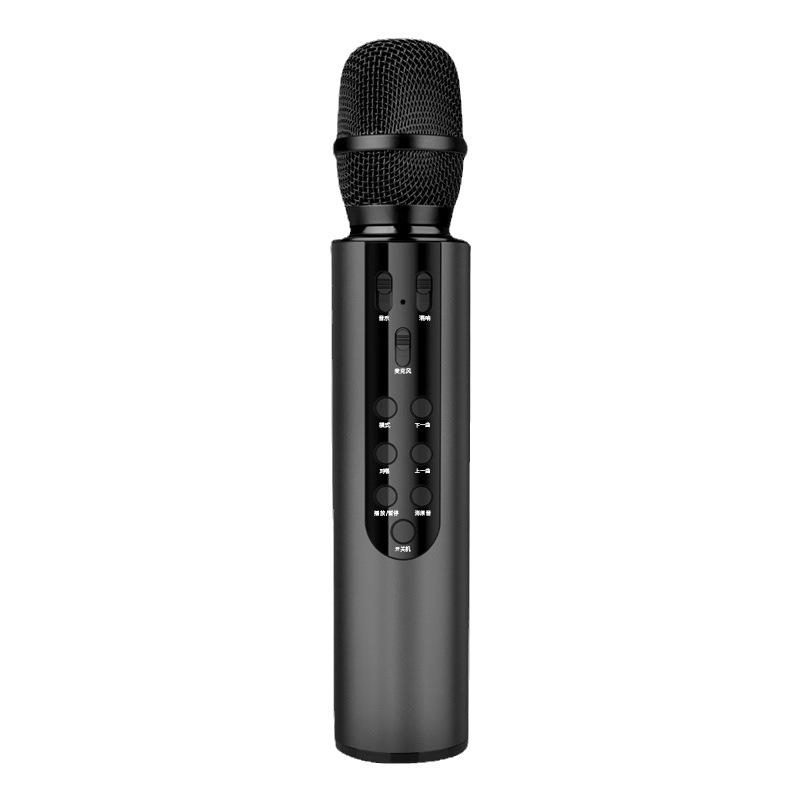 best-seller on douyin m6 bluetooth microphone mouthpiece audio integrated microphone sing songs artifact karaoke karaoke microphone wholesale Item Picture