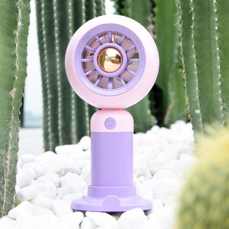 small student portable handheld turbo fan usb charging summer outdoor portable fan hand fan