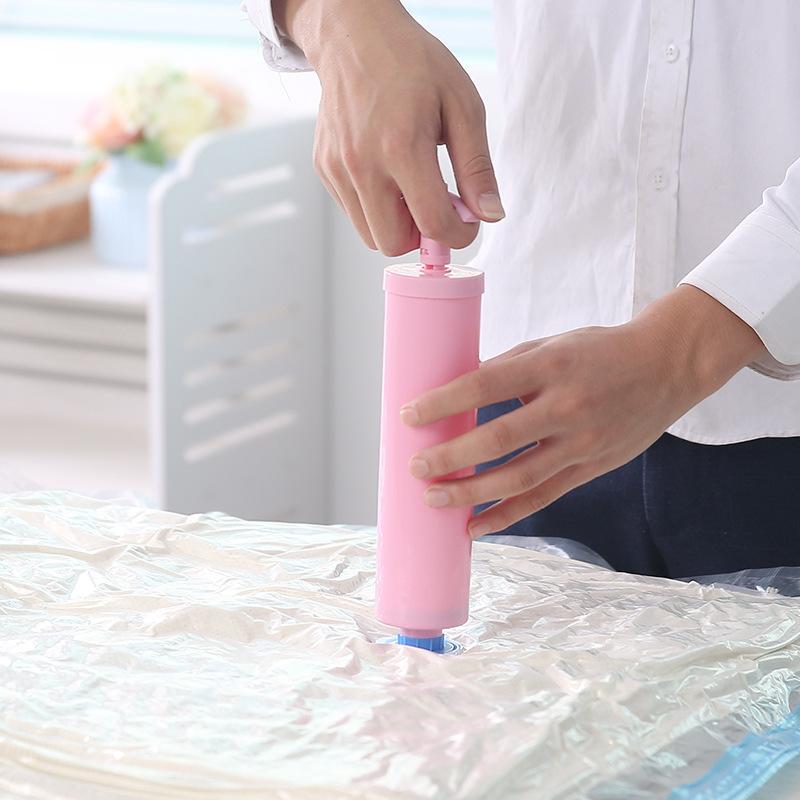 Factory Direct Sales Transparent Suction Vacuum Compression Bag Travel Clothing Storage Vacuum Bag Quilt Packaging Buggy Bag details Picture