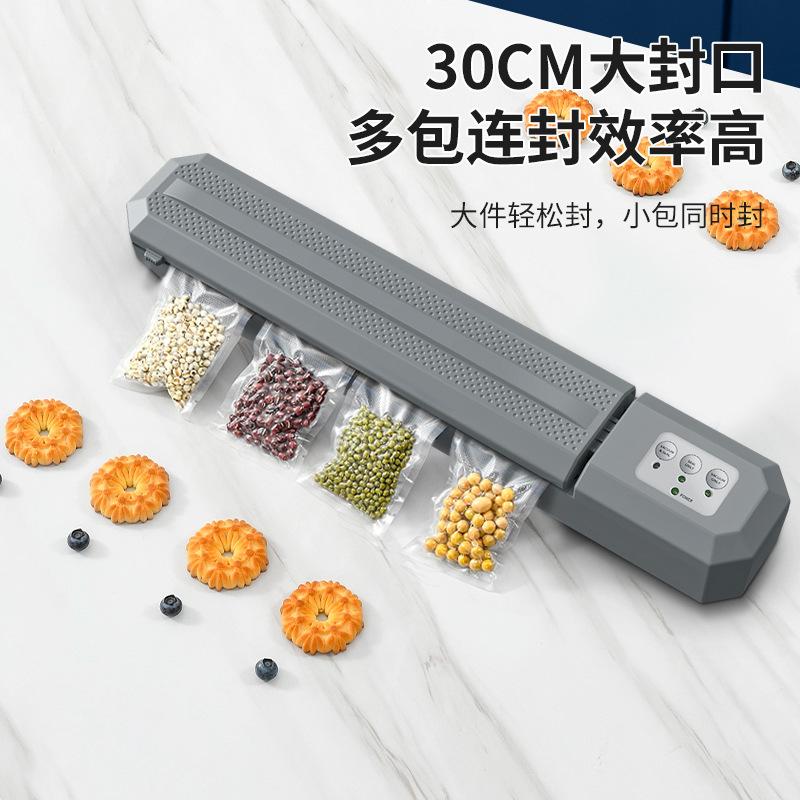 Vacuum Sealing Machine Preservation Machine Double Heater Strip Sealing Vacuum Bag Automatic Multifunction Machine Application Scenario