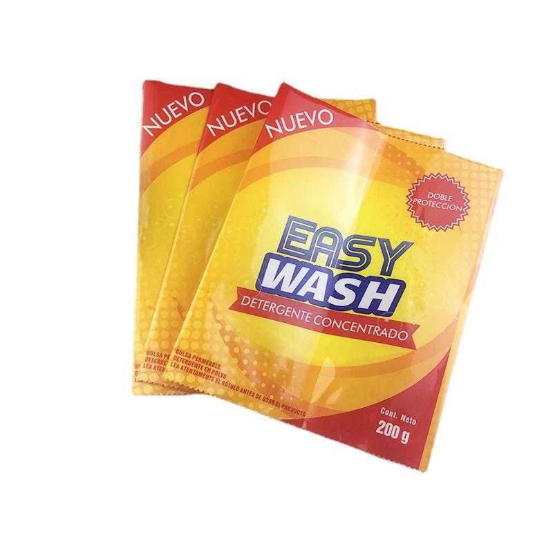 washing powder packing bag daily necessities tearing ziplock bag opp plastic bag frosted cpp combination bag pe bag customization Item Picture