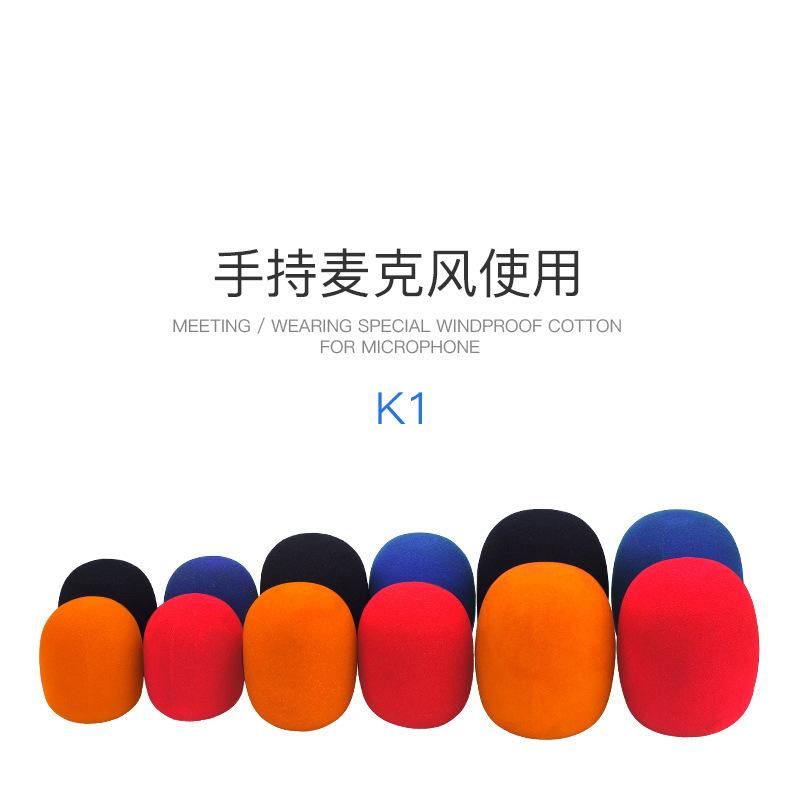 factory in stock conference performance handheld microphone windproof microphone cotton interview ktv microphone foam cover microphone cover Application Scenario